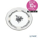 ヘレンド(HEREND) アポニーブラックプラチナ ANG-PT 00341-0-00 コースター10cm キッチン 用品 雑貨 調理