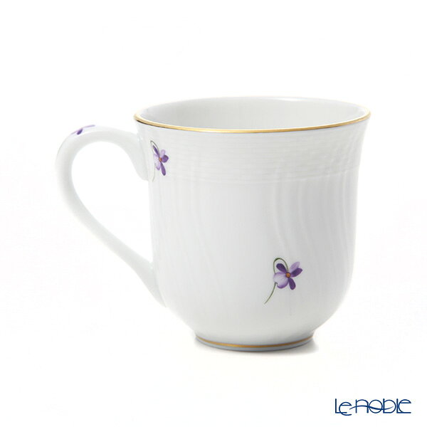 ヘレンド (HEREND) バイオレット (ゴールド) VIOLET 01729-0-00 マグカップ 250ml /// 花柄 磁器 コーヒー 紅茶 中国茶 大人可愛い おしゃれ ハイブランド 高級 洋食器 HEREND 小さめ 手作り ハンガリー // ギフト プレゼント 贈り物 誕生日 結婚祝い 還暦祝い le-noble-10114862 ブランド洋食器の店ル・ノーブル サンプル画像2
