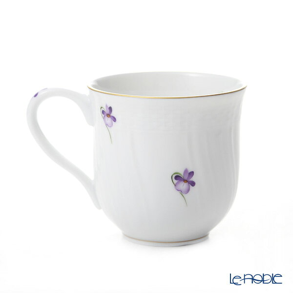 ヘレンド (HEREND) バイオレット(ゴールド) VIOLET 01739-0-00 ミッドマグ 200ml /// マグカップ 紫色 磁器 花柄 コーヒー 紅茶 中国茶 大人可愛い おしゃれ ハイブランド 高級 洋食器 HEREND 小さめ // ギフト プレゼント 贈り物 誕生日 結婚祝い 還暦祝い/// マグカップ le-noble-10115923 ブランド洋食器の店ル・ノーブル サンプル画像2