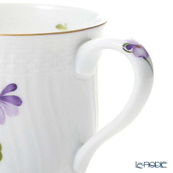 ヘレンド (HEREND) バイオレット(ゴールド) VIOLET 01739-0-00 ミッドマグ 200ml /// マグカップ 紫色 磁器 花柄 コーヒー 紅茶 中国茶 大人可愛い おしゃれ ハイブランド 高級 洋食器 HEREND 小さめ // ギフト プレゼント 贈り物 誕生日 結婚祝い 還暦祝い/// マグカップ le-noble-10115923 ブランド洋食器の店ル・ノーブル サンプル画像3