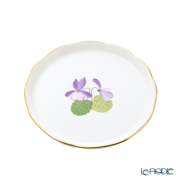 ヘレンド (HEREND) バイオレット(ゴールド) VIOLET 00341-0-00 コースター10cm /// プレート お皿 皿 花柄 おしゃれ かわいい 食器 高級 ブランド // ギフト プレゼント 贈り物 結婚祝い 引き出物 お祝い 内祝い le-noble-10117483 ブランド洋食器の店ル・ノーブル パッケージ画像