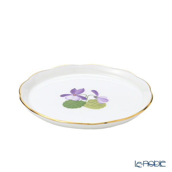 ヘレンド (HEREND) バイオレット(ゴールド) VIOLET 00341-0-00 コースター10cm /// プレート お皿 皿 花柄 おしゃれ かわいい 食器 高級 ブランド // ギフト プレゼント 贈り物 結婚祝い 引き出物 お祝い 内祝い le-noble-10117483 ブランド洋食器の店ル・ノーブル サンプル画像2