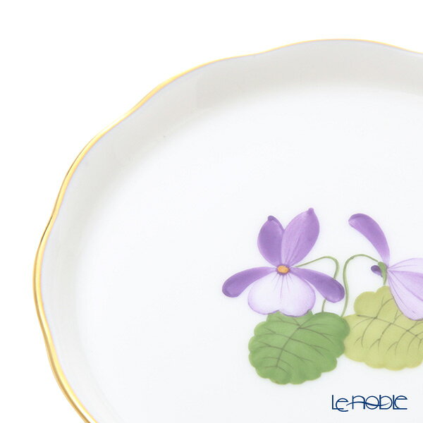 ヘレンド (HEREND) バイオレット(ゴールド) VIOLET 00341-0-00 コースター10cm /// プレート お皿 皿 花柄 おしゃれ かわいい 食器 高級 ブランド // ギフト プレゼント 贈り物 結婚祝い 引き出物 お祝い 内祝い le-noble-10117483 ブランド洋食器の店ル・ノーブル サンプル画像3