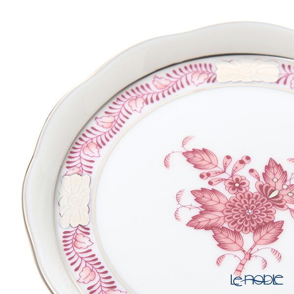 ヘレンド (HEREND) アポニーモーヴプラチナ AP2-PT 00341-0-00 コースター10cm /// プレート お皿 皿 花柄 おしゃれ かわいい 食器 高級 ブランド // ギフト プレゼント 贈り物 結婚祝い 引き出物 お祝い 内祝い le-noble-10117470 ブランド洋食器の店ル・ノーブル サンプル画像3