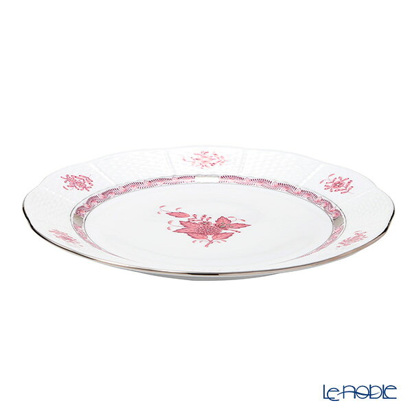 ヘレンド (HEREND) アポニーモーヴプラチナ AP2-PT プレート 25cm 00524-0-00 /// HEREND ピンク 大皿 平皿 絵付け おしゃれ かわいい カレー パスタ 高級 ブランド 花柄 洋食器 ディナープレート 大きい // 結婚祝い ギフト プレゼント 贈り物 出産祝い 還暦祝い le-noble-10117473 ブランド洋食器の店ル・ノーブル サンプル画像2