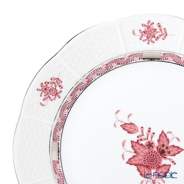 ヘレンド (HEREND) アポニーモーヴプラチナ AP2-PT プレート 25cm 00524-0-00 /// HEREND ピンク 大皿 平皿 絵付け おしゃれ かわいい カレー パスタ 高級 ブランド 花柄 洋食器 ディナープレート 大きい // 結婚祝い ギフト プレゼント 贈り物 出産祝い 還暦祝い le-noble-10117473 ブランド洋食器の店ル・ノーブル サンプル画像3