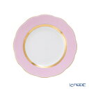 【先着クーポン・P10】ヘレンド(HEREND) シルクリボン CP01 プレート 12.5cm 20512-0-00 小皿/豆皿(ライトピンク) お皿 食器 ブランド 結婚祝い 内祝い 出産内祝い 出産祝い 結婚内祝い