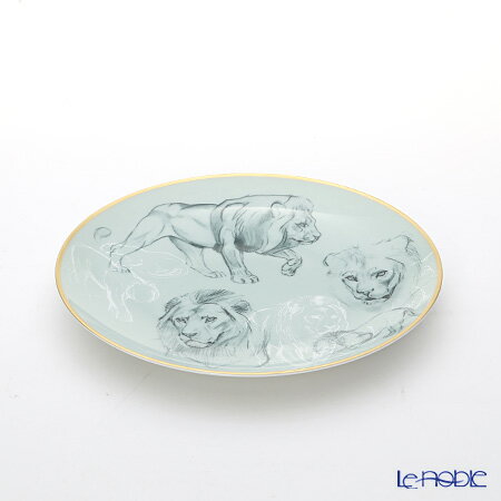 【楽天市場】エルメス (HERMES) 赤道直下のスケッチ デザートプレート 21cm(ライオン) 皿 お皿 食器 ブランド 結婚祝い 内祝い