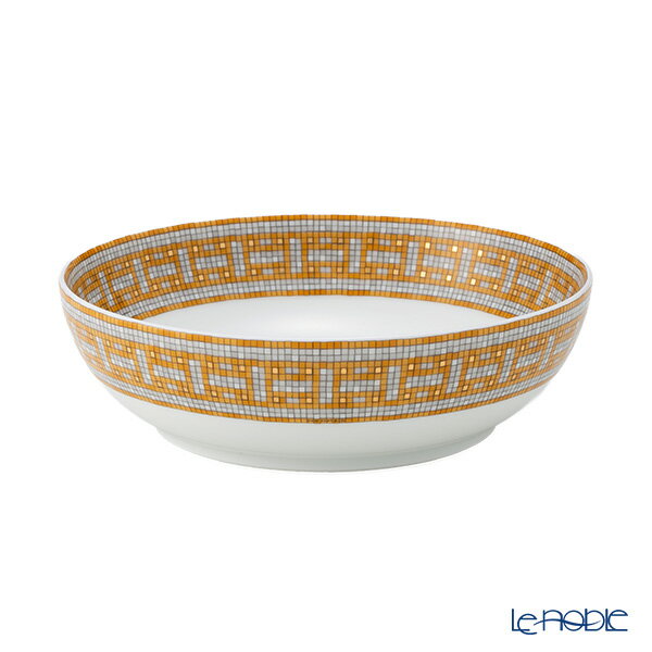 エルメス (HERMES) モザイク ヴァンキャトル シリアルプレート 17cm HERMES ブラン...