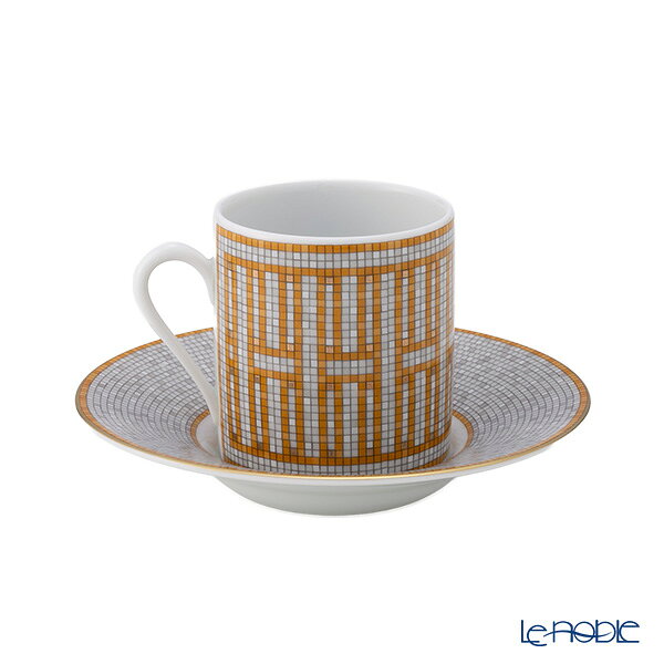 【P10倍・クーポン】エルメス (HERMES) モザイク ヴァンキャトル コーヒーカップ＆...