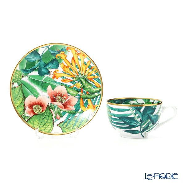 エルメス (HERMES)パシフォリア ティーカップ＆ソーサー 200ml 044016P /// カップ...