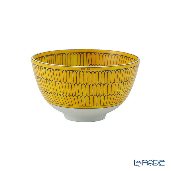 乐天商城 - 【P10倍・クーポン】エルメス (HERMES) ソレイユ ドゥ エルメス スモールボウル 9.5cm 046085P HERMES ブランド食器 ボウル 鉢