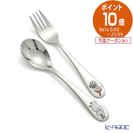 【ポイント10倍】ハックマン(HACKMAN) ムーミン カトラリー 2008 ベビーセット(フローレン＆ミィ) イッタラ iittala 食器 北欧