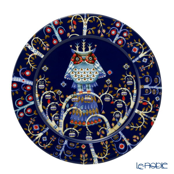 イッタラ (iittala) タイカ ブルー プレート 27cm /// フィンランド 大皿 平皿 おしゃれ カレー パスタ 北欧 ブランド 電子レンジ対応 食洗機対応 オーブン対応 洋食器 ディナープレート 大きい // 結婚祝い ギフト プレゼント 贈り物 出産祝い 新築祝い