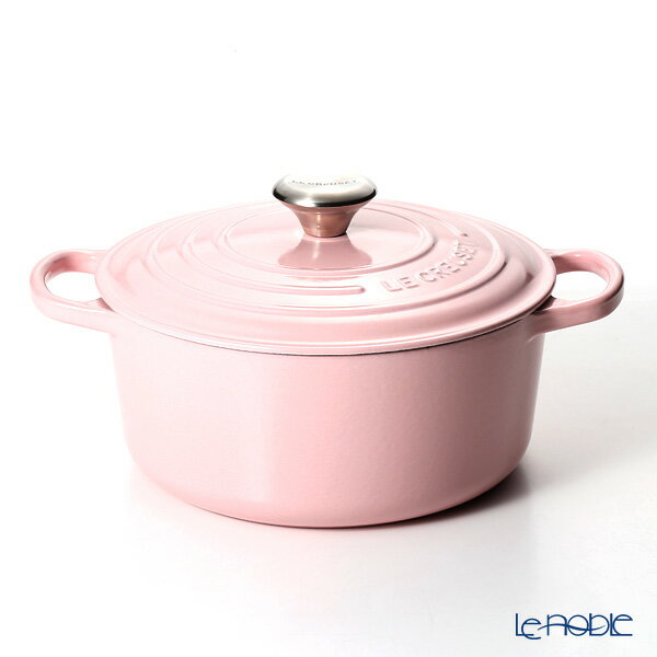 ル・クルーゼ (LeCreuset) シグニチャーココットロンド 24cm シフォンピンク【楽ギフ_包装選択】【楽ギフ_のし宛書】 ルクルーゼ 新生活 応援 ココット・ロンド 鍋 お鍋