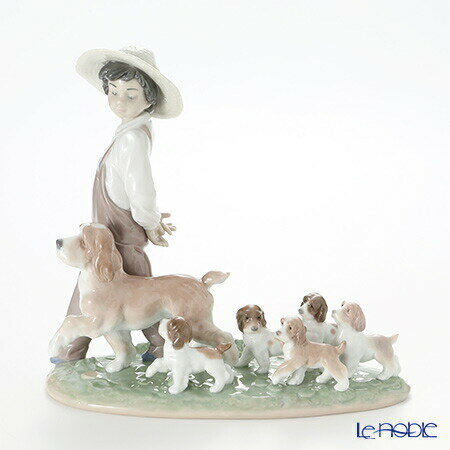 【P10倍・クーポン】リヤドロ 僕の仲間たち 06828 リアドロ LLADRO 青年・少年 置物 オブジェ 人形 フ..