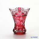 【P10倍・クーポン】 マイセン(Meissen) マイセンクリスタル 花瓶(レッド) 13cm MOF/1320/13R フラワーベース おしゃれ ギフト