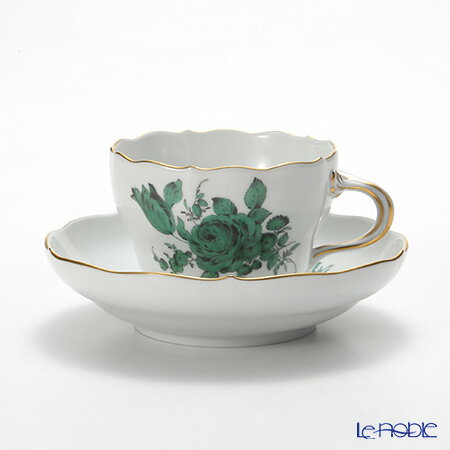 ポイント10倍 マイセン Arabia Meissen フラワーブーケ グリーン 005 コーヒーカップ ソーサー ティーカップ おしゃれ ウェッジウッド クチポール かわいい 食器 ブランド 結婚祝い 内祝い ブランド洋食器の店ル ノーブル エントリーでポイント10倍 7 1