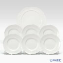 【P10倍・クーポン】マイセン (Meissen) 波の戯れホワイト 6人用 7点セット B MEISSEN 白 食器セット お祝い 結婚祝い 出産内祝い 出産...