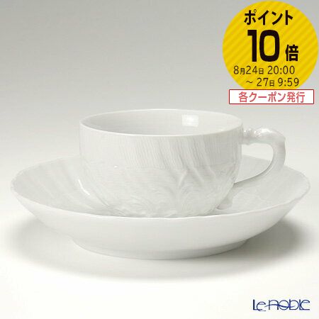 マイセン ティーカップ 【ポイント10倍】マイセン (Meissen) スワンサービス ホワイト 000001／05584 ティーカップ＆ソーサー 150ml プレゼント おしゃれ かわいい 食器 ブランド 結婚祝い 内祝い 出産内祝い 出産祝い 結婚内祝い