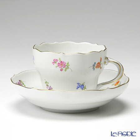 【ポイント10倍】マイセン (Meissen) 散らし小花 010110／00582 コーヒーカップ＆ソーサー 200ml コーヒ―カップ プレゼント おしゃれ かわいい 食器 ブランド 結婚祝い 内祝い 出産内祝い 出産祝い 結婚内祝い