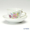 マイセン (Meissen) ベーシックフラワー(五つ花) 110110／00582／13 コーヒーカップ＆ソーサー 200ml Motiv No.13 野バラ コーヒ―カップ プレゼント おしゃれ かわいい 食器 ブランド 結婚祝い 内祝い 出産内祝い 出産祝い 結婚内祝い