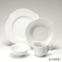 【P10倍・クーポン】マイセン (Meissen) 波の戯れホワイト マグ&プレート&ボウル 4点セット MEISSEN 白 食器セット お祝い 結婚祝い 出産...