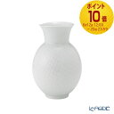 【P10倍・クーポン】 マイセン (Meissen) 波の戯れホワイト 000001/50226 ベース(花瓶) 50226 MEISSEN 白 フラワーベース...