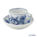 【5/1クーポン・P10】 マイセン (Meissen) ブルーオニオン 800101/00580 モカカップ&ソーサー MEISSEN 食器 ブランド 結婚祝...