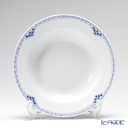 ロイヤルコペンハーゲン (Royal Copenhagen) プリンセス ブルー プレート(ディープ) 21cm 1104604／1017268 北欧 深皿 カレー パスタ お皿 食器 ブランド 結婚祝い 内祝い