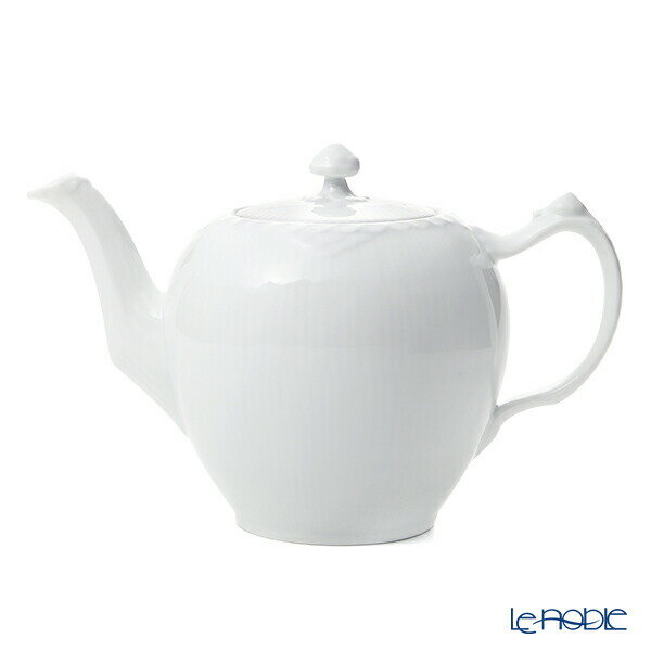 ロイヤルコペンハーゲン (Royal Copenhagen) ホワイト フルーテッド ハーフレース ティーポット 1000ml 1128141／1017279 北欧 ホワイトフルーテッド 食器 ブランド 結婚祝い 内祝い 出産内祝い 出産祝い 結婚内祝いのサムネイル