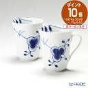 【ポイント10倍】ロイヤルコペンハーゲン (Royal Copenhagen) ブルー フルーテッド メガ マグ 350ml ペア 2381039／1017333 北欧 ブルーフルーテッド マグカップ おしゃれ かわいい 母の日 食器 ブランド 結婚祝い 内祝い 出産内祝い 出産祝い 結婚内祝い