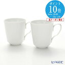 【ポイント10倍】ロイヤルコペンハーゲン (Royal Copenhagen) ホワイト フルーテッド プレイン マグ(L) ペア 380ml 2408043／1016918【あす楽】 北欧 ホワイトフルーテッド マグカップ おしゃれ かわいい 食器 ブランド 結婚祝い 内祝い 出産内祝い 出産祝い 結婚内祝い