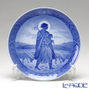 【P10倍・クーポン】ロイヤルコペンハーゲン (Royal Copenhagen) イヤープレート 1957年/昭和32年 「よき羊飼い」 北欧 クリスマスプレート 記念品