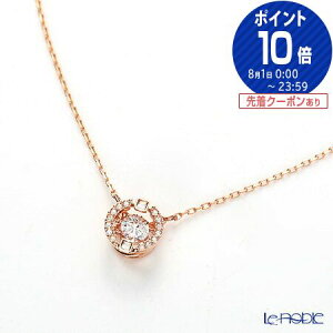 【ポイント10倍】スワロフスキー ネックレス スパークリングダンスラウンド(ローズゴールド／クリア) SW5272364 Swarovski パーティー