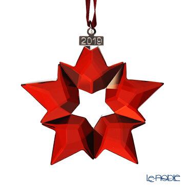 【ポイント10倍】スワロフスキー クリスマスオーナメントセット レッド クリスマスオーナメント&リトルスターオーナメント 2019年度限定生産品 Swarovski 飾り 装飾