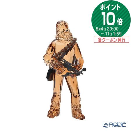 スワロフスキー STAR WARS Chewbacca SWV5-597-043 21AW スター・ウォーズ／チューバッカ Swarovski 置物 オブジェ インテリア 実用的 実用品