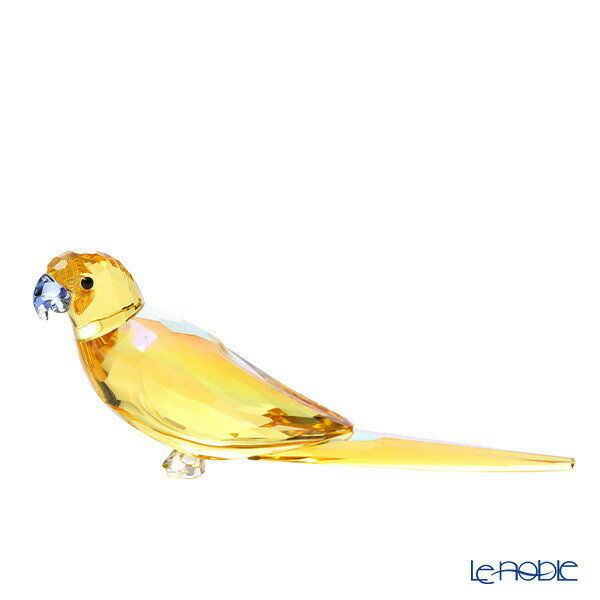 【先着クーポンあり】スワロフスキー Jungle Beats 黄色のインコ Lechee SW5619217 22SS Swarovski 置..