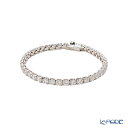 スワロフスキー ブレスレット Matrix Tennis テニス ラウンド ホワイト/ロジウム S SW5648936 23SS Swarovski パーティー