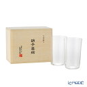 【ポイント10倍】松徳硝子 うすはり コップ 200ml ペア 2951020【木箱入】 /// うすはりグラス 薄張りグラス 一口 ビールグラス 美味しい セット おしゃれ 薄い ガラス // ギフト プレゼント 贈り物 父の日 男性 退職祝い 結婚祝い