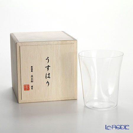 松徳硝子 酒器 松徳硝子 うすはり SHIWA オールド(M)270ml【木箱入】 /// うすはりグラス ガラス おしゃれ ハイボールグラス カクテルグラス ガラスコップ 食器 高級 ブランド 薄い // ギフト プレゼント 結婚祝い 引き出物 お祝い 内祝い