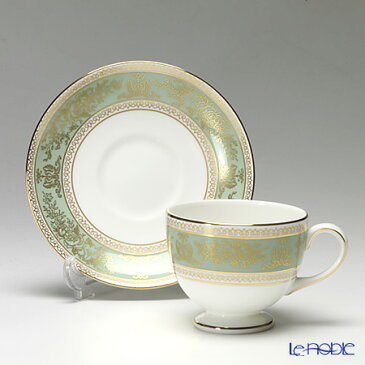 【ポイント10倍】ウェッジウッド (Wedgwood) コロンビアセージグリーン ティーカップ＆ソーサー(リー) ウエッジウッド 結婚祝い 内祝い お祝い おしゃれ かわいい 食器 ブランド