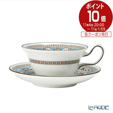 【楽天市場】ウェッジウッド (Wedgwood) フロレンティーン ターコイズ ティーカップ＆ソーサー(ピオニー)200ml ウエッジウッド