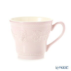 ウェッジウッド (Wedgwood) フェスティビティ マグ 350ml(ピンク) /// マグカップ おしゃれ かわいい シンプル 花柄 フラワー柄 高級 ブランド 食器 ウエッジウッド // ギフト プレゼント 贈り物 結婚祝い 引き出物 お祝い 内祝い