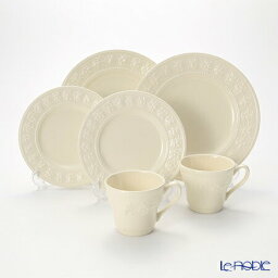 ウェッジウッド カップ ウェッジウッド (Wedgwood) フェスティビティ スターターセット(マグ)(アイボリー) ペア【あす楽】 /// 食器セット おしゃれ 花柄 2人用 皿 プレート マグカップ 高級 ウエッジウッド ブランド // ギフト プレゼント 結婚祝い 引き出物 お祝い 内祝い