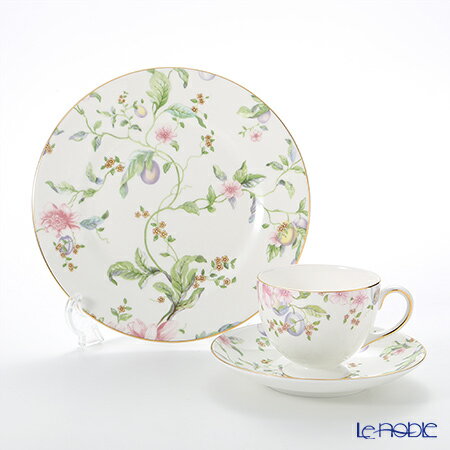 ウェッジウッド 食器 【先着クーポンあり】ウェッジウッド (Wedgwood) スウィートプラム トリオセット(リー) ウエッジウッド 結婚祝い 内祝い お祝い 食器セット 出産内祝い 出産祝い 結婚内祝い プレゼント ブランド