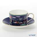 【9/1クーポン・P10】 ウェッジウッド (Wedgwood) ワンダーラスト ブルーパゴダ ティーカップ&ソーサー ウエッジウッド プレゼント おしゃれ かわいい 食器 ブランド 結婚祝い 内祝い 出産内祝い 出産祝い 結婚内祝い