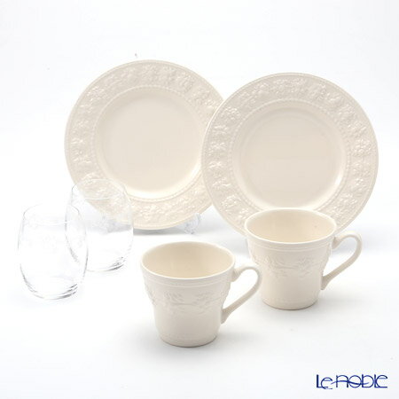 ウェッジウッド 食器 【先着クーポンあり】ウェッジウッド (Wedgwood) フェスティビティ 6点セット(アイボリー) ウエッジウッド 結婚祝い 内祝い お祝い 食器セット 出産内祝い 出産祝い 結婚内祝い プレゼント ブランド