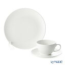 【先着クーポン】ウェッジウッド (Wedgwood) ジオ トリオセット /// ティーカップ プレート おしゃれ かわいい 紅茶カップ ブランド 高級 白い食器 // ギフト プレゼント 結婚祝い 引き出物 内祝い