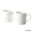 ウェッジウッド (Wedgwood) ジオ マグ 300ml ペア /// マグカップ 2個セット WEDGWOOD 夫婦 来客用 ボーンチャイナ シンプル 電...